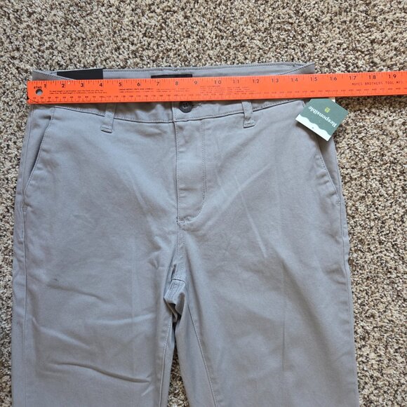RSQ Slim Straight Chino Pants Mens Size: 29x32 Gray Casual Skate Streetwear NWT - Picture 6 of 7